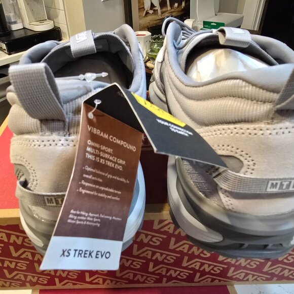 Vans MTE Crosspath XC Sneakers Skate Shoes Light Gray VN000D5VBH7 MENS SIZE 12 - Picture 7 of 16